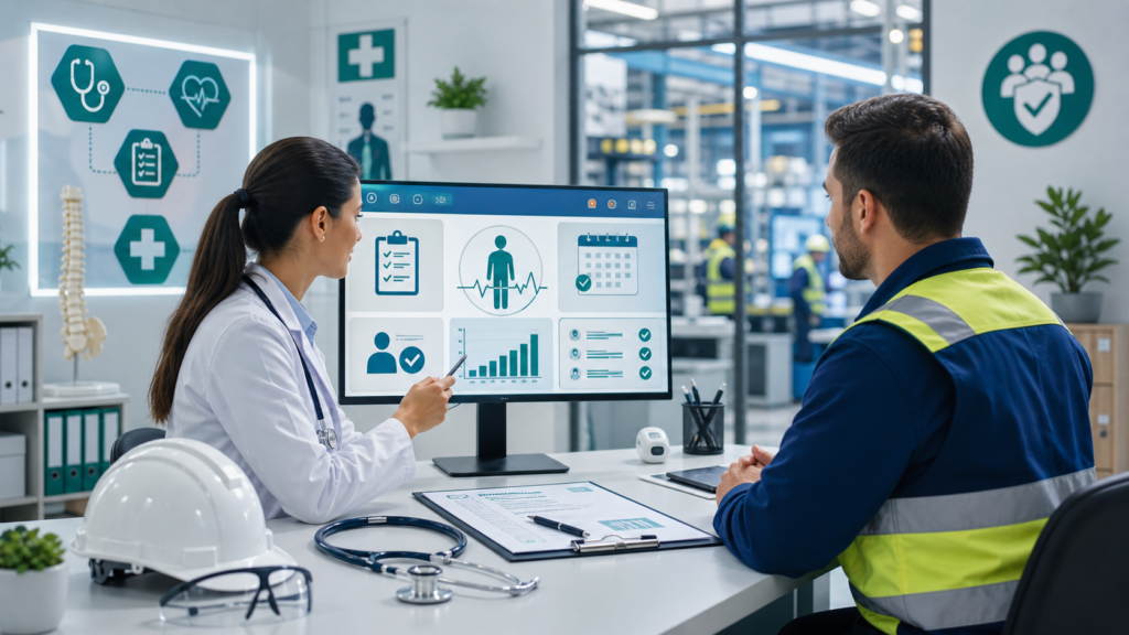 Medicina ocupacional com PCMSO, ASO, exames ocupacionais e prevenção nas empresas